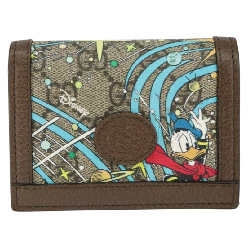 【日本直送】GUCCI GG Supreme 迷你錢包 PVC 米色 648121 正品 149240-12