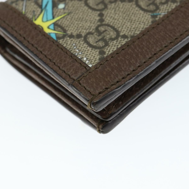 【日本直送】GUCCI GG Supreme 迷你錢包 PVC 米色 648121 正品 149240-15