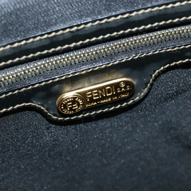 【日本直送】FENDI 胡桃色帆布手提包 PVC 兩用黑色棕色 正品 gh1157-17