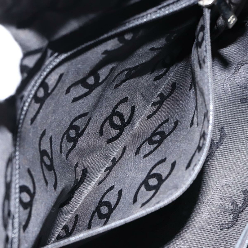 【日本直送】香奈兒 Cambon Line 馬特拉斯手提包小羊皮米色銀色 CC 正品 149221-21