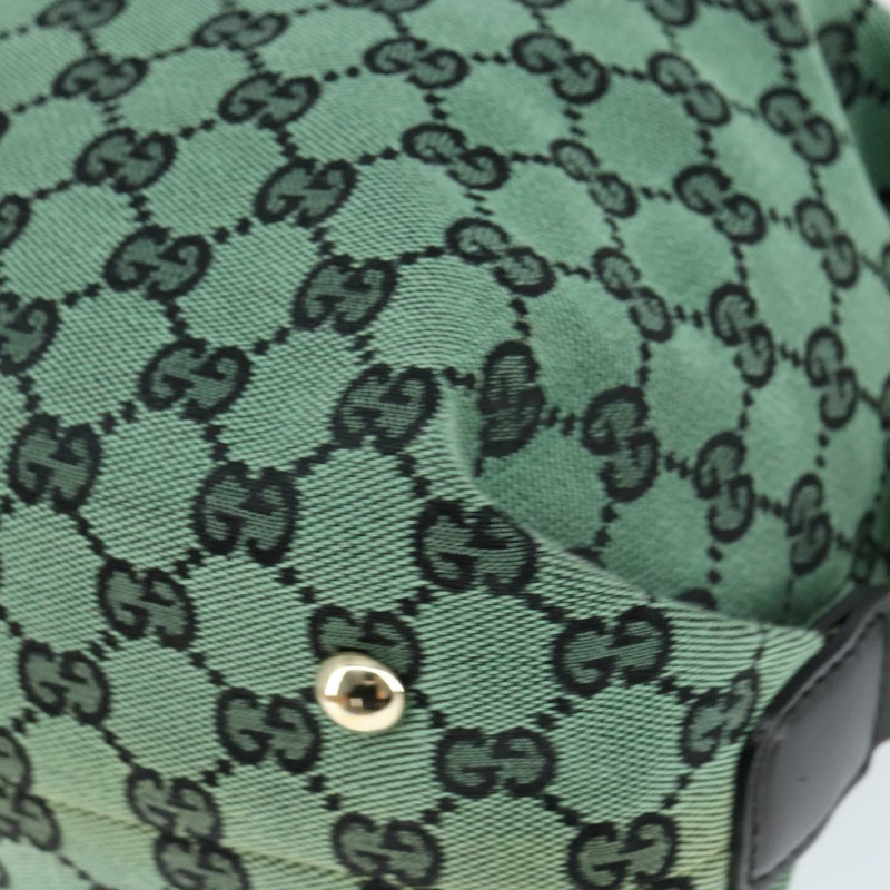 【日本直送】GUCCI GG帆布手提包 奧特萊斯 金綠色 272375 正品 149154-8