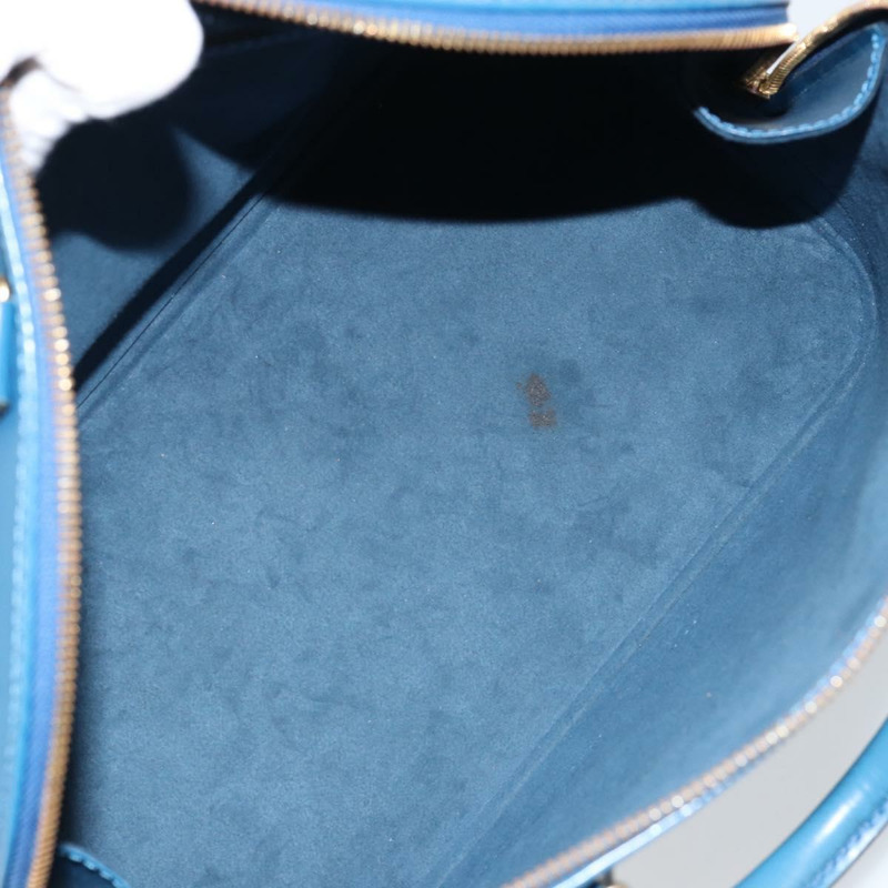 【日本直送】路易威登 Epi Alma 手提包，托萊多藍，M52145，LV 正品，編號 148139-10