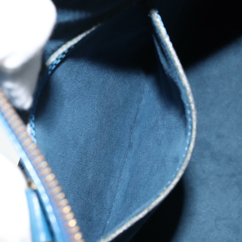 【日本直送】路易威登 Epi Alma 手提包，托萊多藍，M52145，LV 正品，編號 148139-20