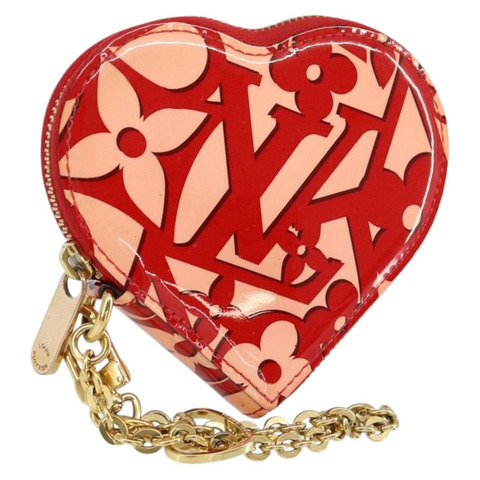 路易威登 Sweet Monogram Porte Monnaie Coeur 粉紅色 M90133 正品 gh1171
