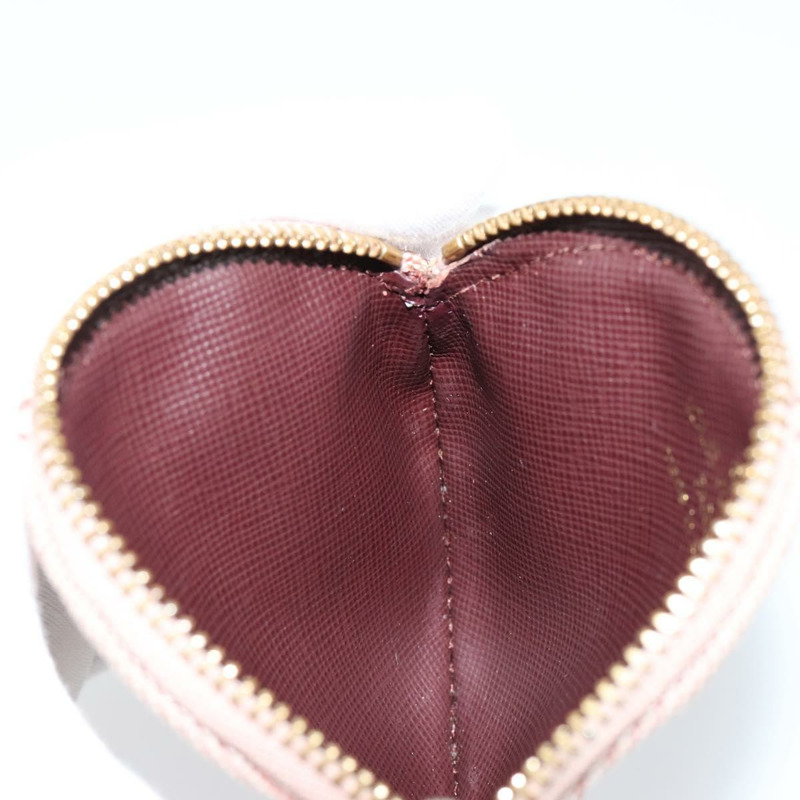 【日本直送】路易威登 Monogram 迷你 Porte Monnaie Ron 零錢包紅色 M92462 正品 gh1169-10