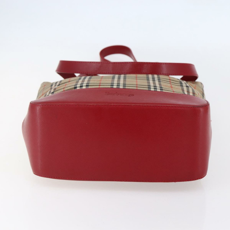 【日本直送】Burberrys Nova 格紋帆布手提包 米色 金色 正品 149150-4