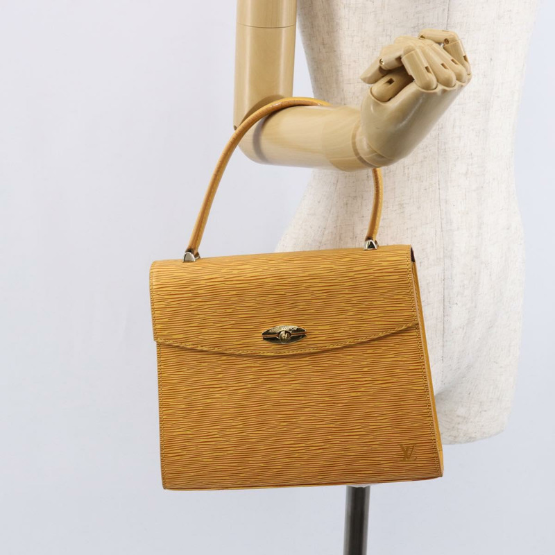 【日本直送】路易威登 Epi Malesherbes 手袋 Tassili 黃色 Jonne M52379 正品 149143-21