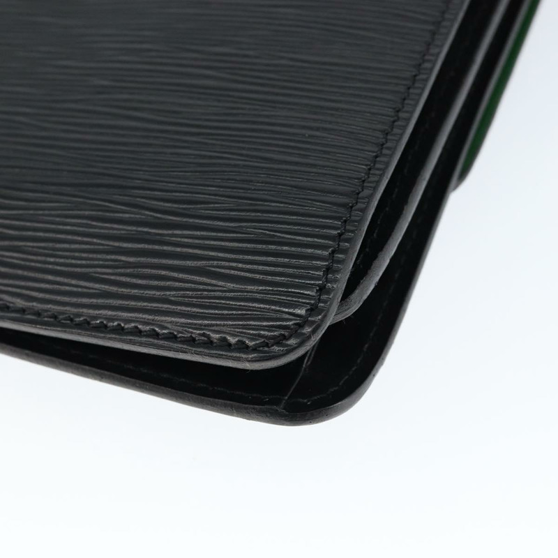 【日本直送】路易威登 Epi Free Run 單肩包 綠色 黑色 M52414 LV 正品 149141-14