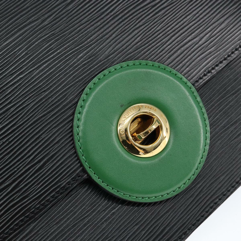 【日本直送】路易威登 Epi Free Run 單肩包 綠色 黑色 M52414 LV 正品 149141-16