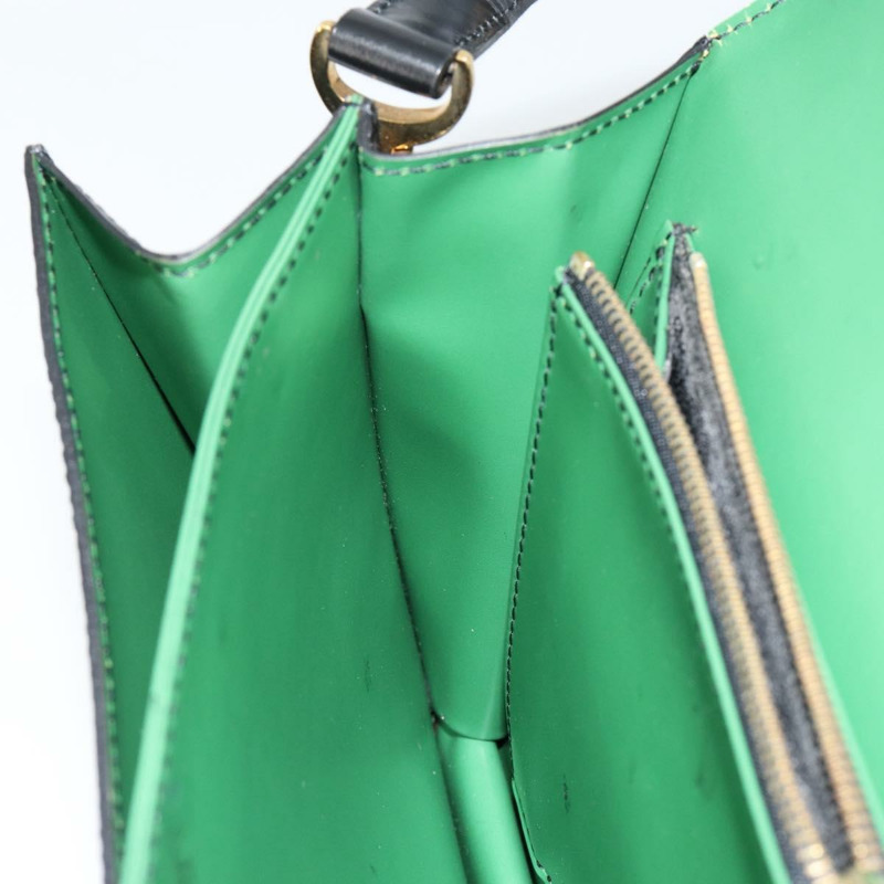 【日本直送】路易威登 Epi Free Run 單肩包 綠色 黑色 M52414 LV 正品 149141-20