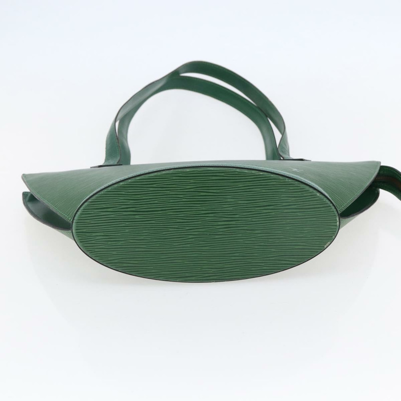 【日本直送】路易威登 Epi Saint Jacques Poignees 長包綠色 M52334 LV 正品 150097-4