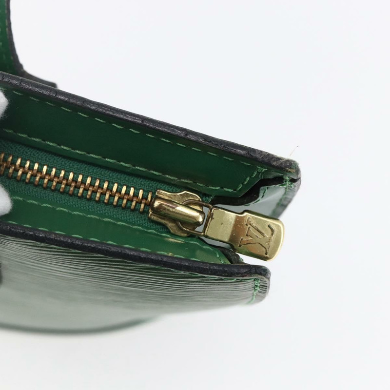 【日本直送】路易威登 Epi Saint Jacques Poignees 長包綠色 M52334 LV 正品 150097-8