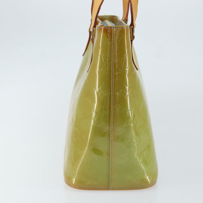 【日本直送】路易威登 Monogram Vernis Houston 手提包 淺藍色 M91005 LV 正品 150110-2