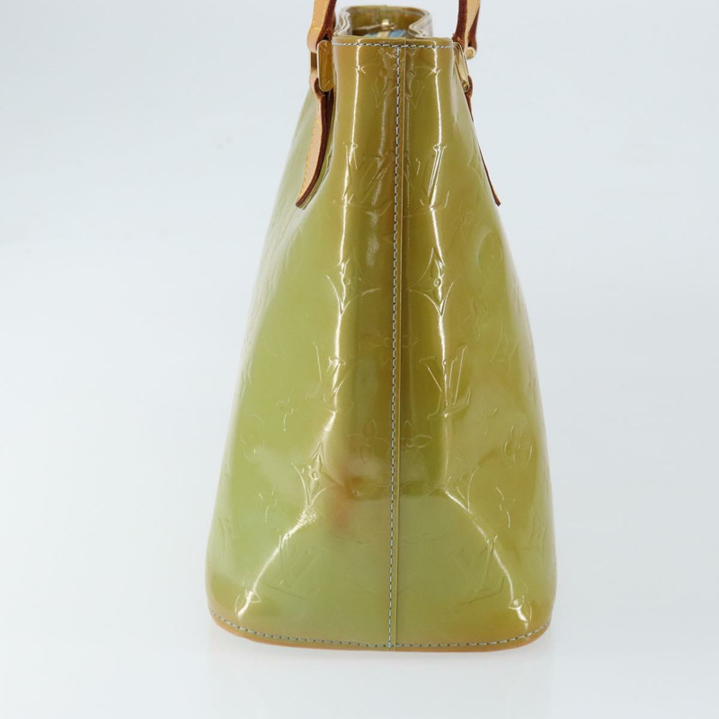 【日本直送】路易威登 Monogram Vernis Houston 手提包 淺藍色 M91005 LV 正品 150110-3