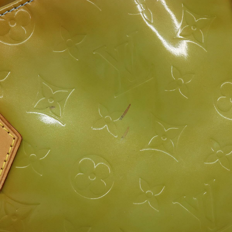 【日本直送】路易威登 Monogram Vernis Houston 手提包 淺藍色 M91005 LV 正品 150110-8