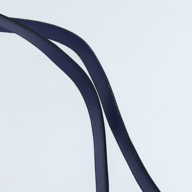 【日本直送】Christian Dior 皮革肩背包 藍色 金色 正品 150068-14