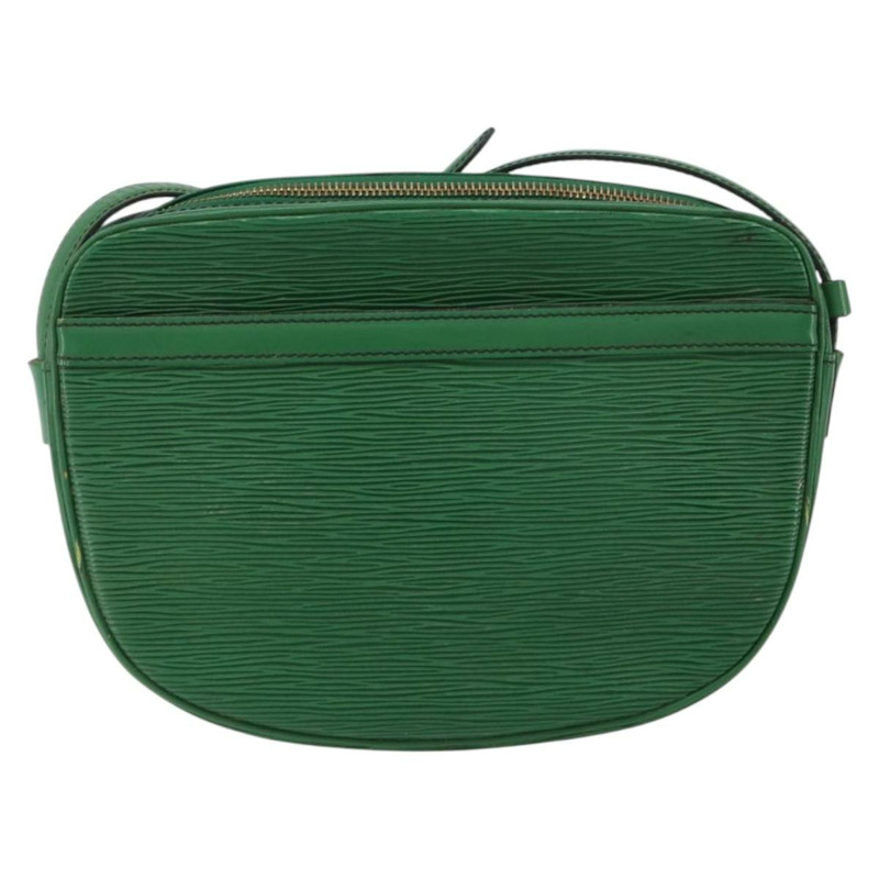 【日本直送】路易威登 Epi Jeune Fille MM 單肩包綠色 M52154 LV 正品 150019-1