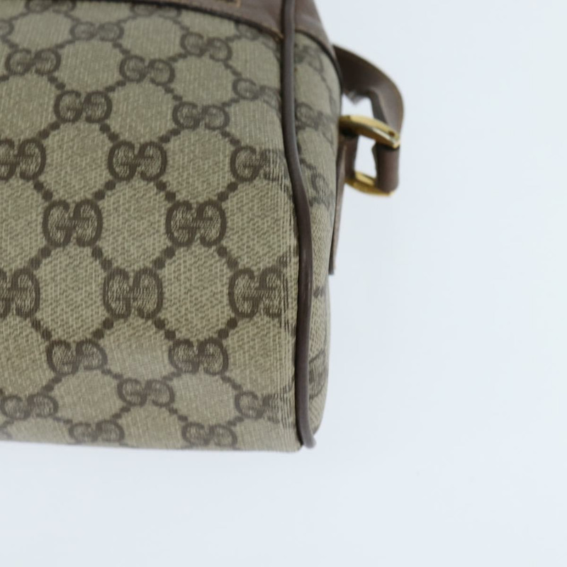 【日本直送】GUCCI GG Supreme Web Sherry Line 單肩包 PVC 米色 001 44 6472 正品 150085-13