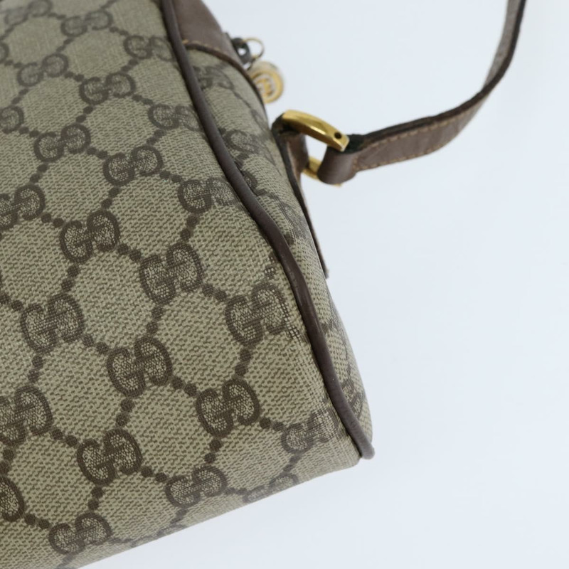 【日本直送】GUCCI GG Supreme Web Sherry Line 單肩包 PVC 米色 001 44 6472 正品 150085-15