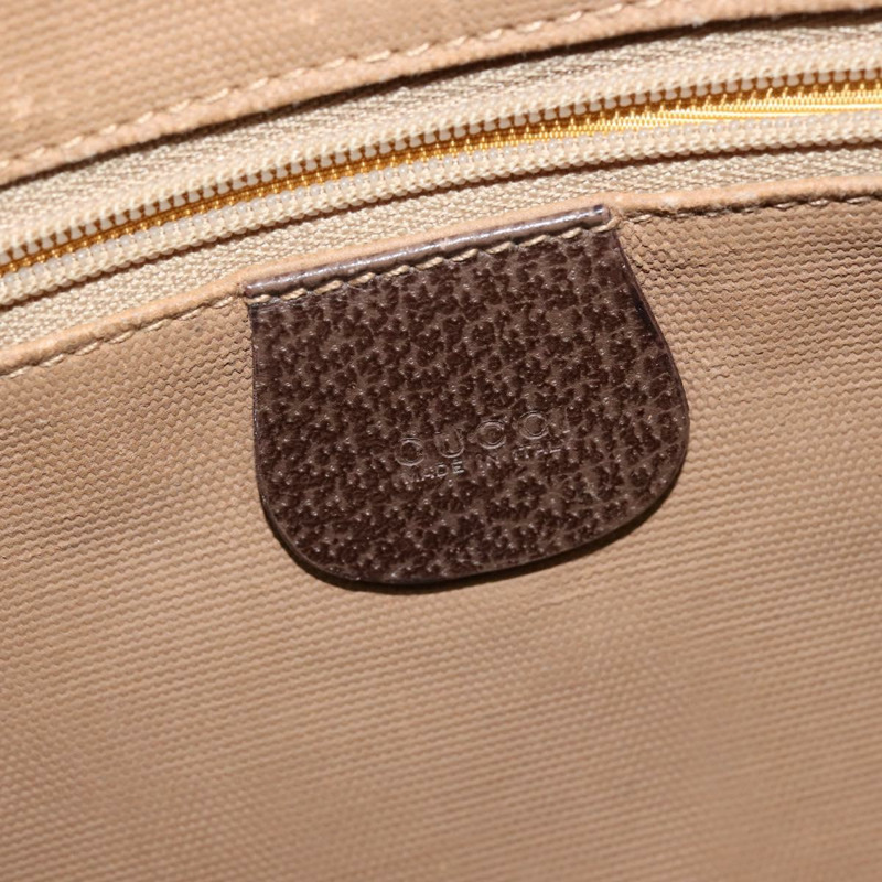 【日本直送】GUCCI GG Supreme Web Sherry Line 單肩包 PVC 米色 001 44 6472 正品 150085-17