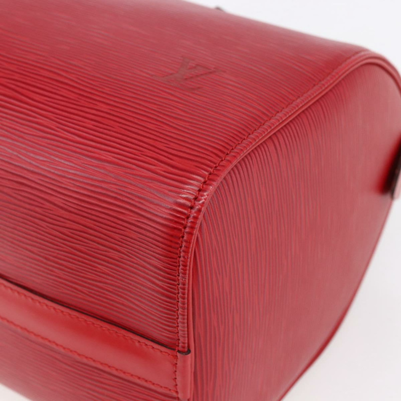 【日本直送】路易威登 Epi Speedy 25 手提包 卡斯蒂利亞紅 M43017 LV 正品 150100-15