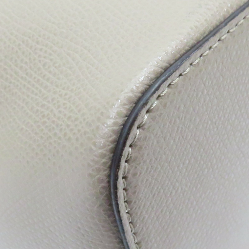 灰色 牛皮 Mon Tresor 水桶 斜背包-10