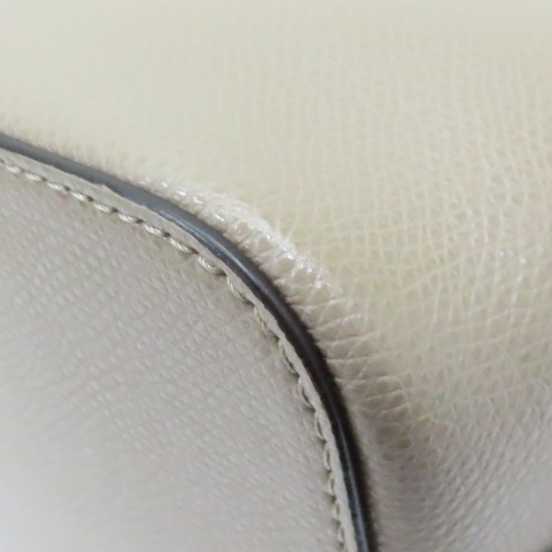 灰色 牛皮 Mon Tresor 水桶 斜背包-11