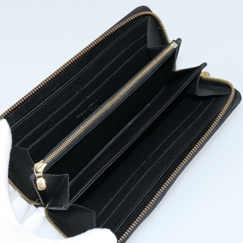 【日本直送】路易威登 Damie Payette Zippy 長版皮夾 黑色 N63174 LV 正品 150195-7