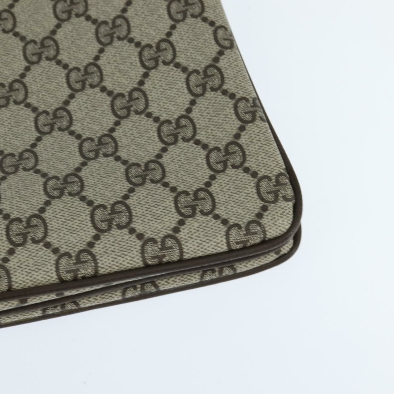 【日本直送】GUCCI GG Supreme Web Sherry Line 單肩包 PVC 米色 378 001 4085 正品 150126-15