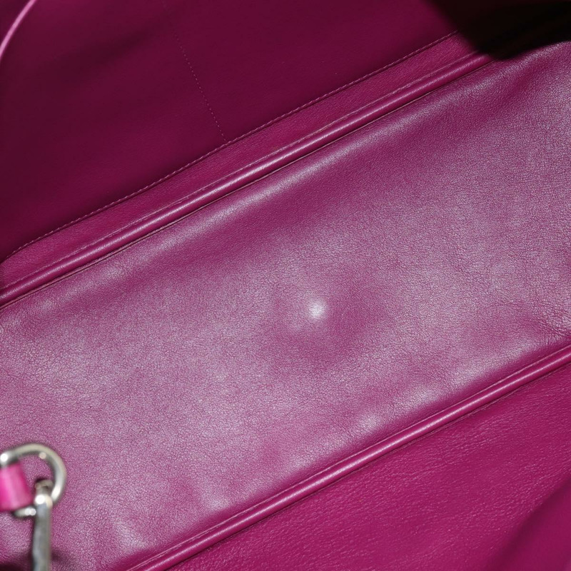 【日本直送】Christian Dior Diorissimo 手提包 皮革 2way 米色 銀色 正品 bs29767-10