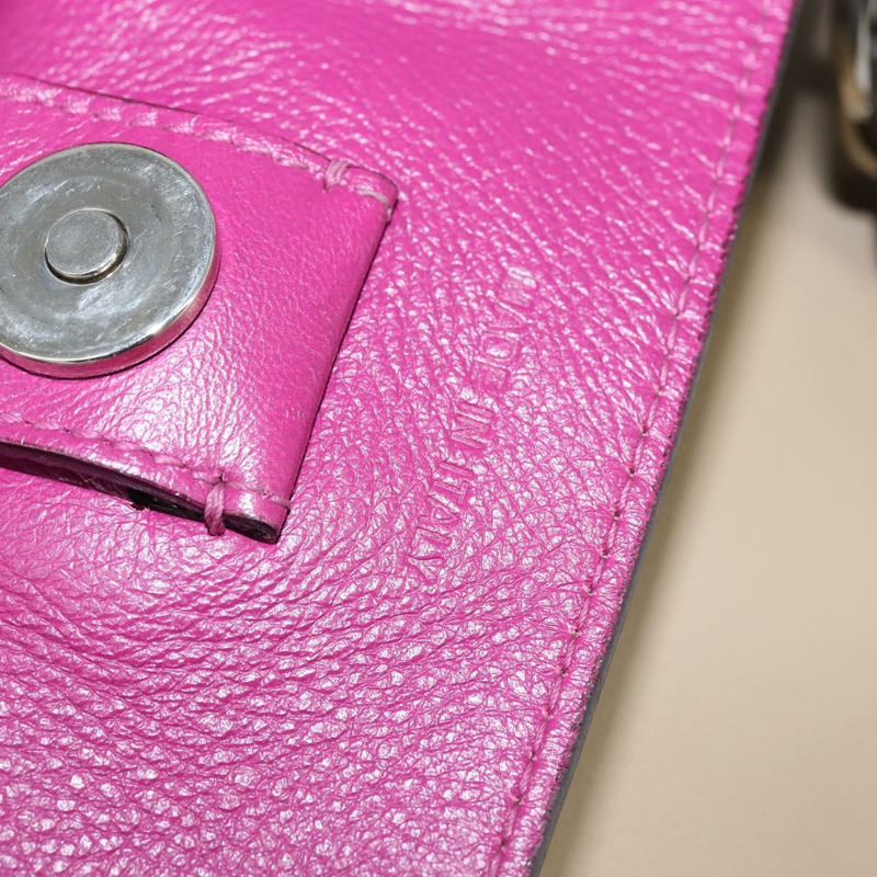 【日本直送】Christian Dior Diorissimo 手提包 皮革 2way 米色 銀色 正品 bs29767-23