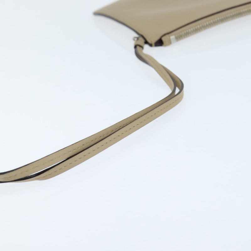 【日本直送】Christian Dior Diorissimo 手提包 皮革 2way 米色 銀色 正品 bs29767-29