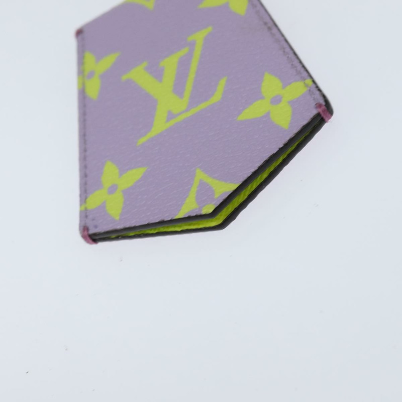 【日本直送】路易威登 Monogram Giant Cloche Cles 項鍊 紫色 M67795 LV Auth 147378-5