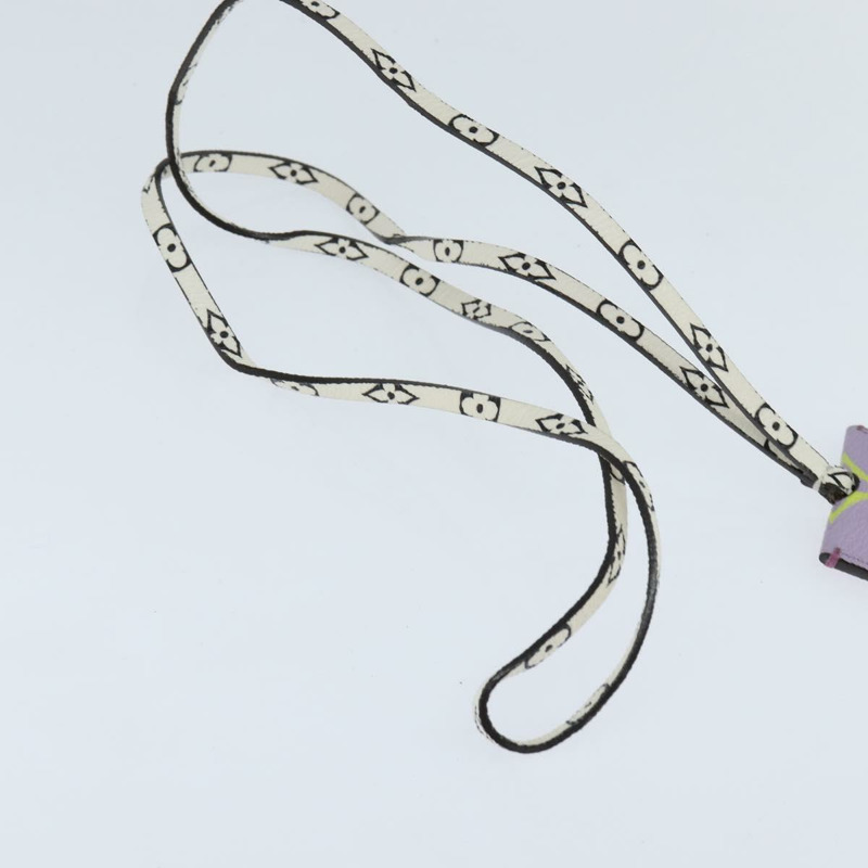 【日本直送】路易威登 Monogram Giant Cloche Cles 項鍊 紫色 M67795 LV Auth 147378-8