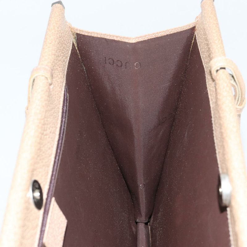 【日本直送】GUCCI 皮革托特包 米色 002 1047 正品 bs30322-16