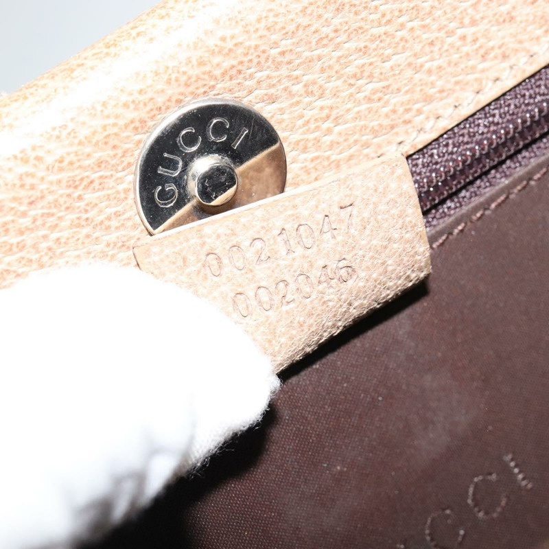 【日本直送】GUCCI 皮革托特包 米色 002 1047 正品 bs30322-20