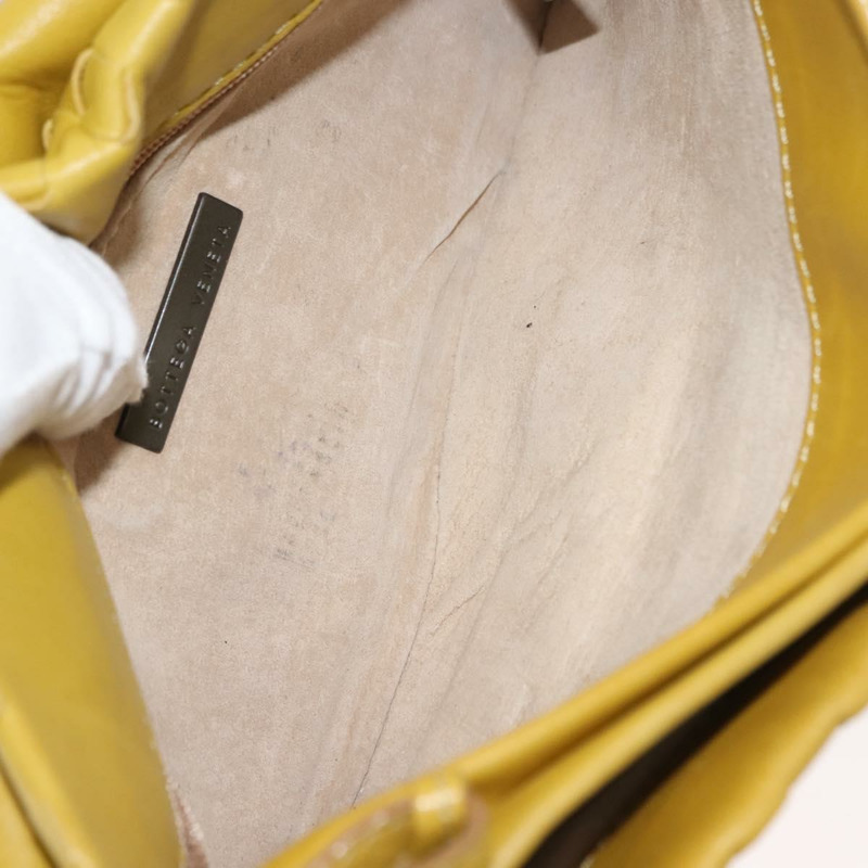 【日本直送】BOTTEGA VENETA INTRECCIATO 皮革肩背包 黃色 正品 ep11479-20