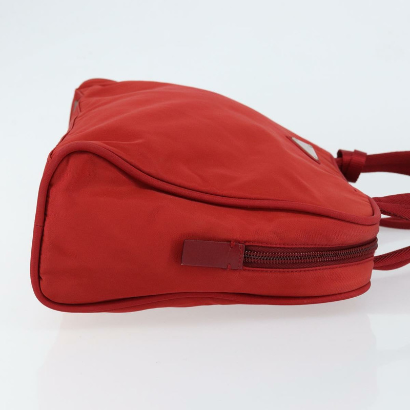 【日本直送】PRADA 尼龍紅銀手提包 正品 ep11558-3