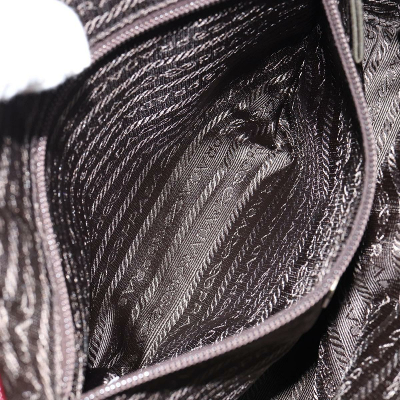 【日本直送】PRADA 尼龍紅銀手提包 正品 ep11558-21