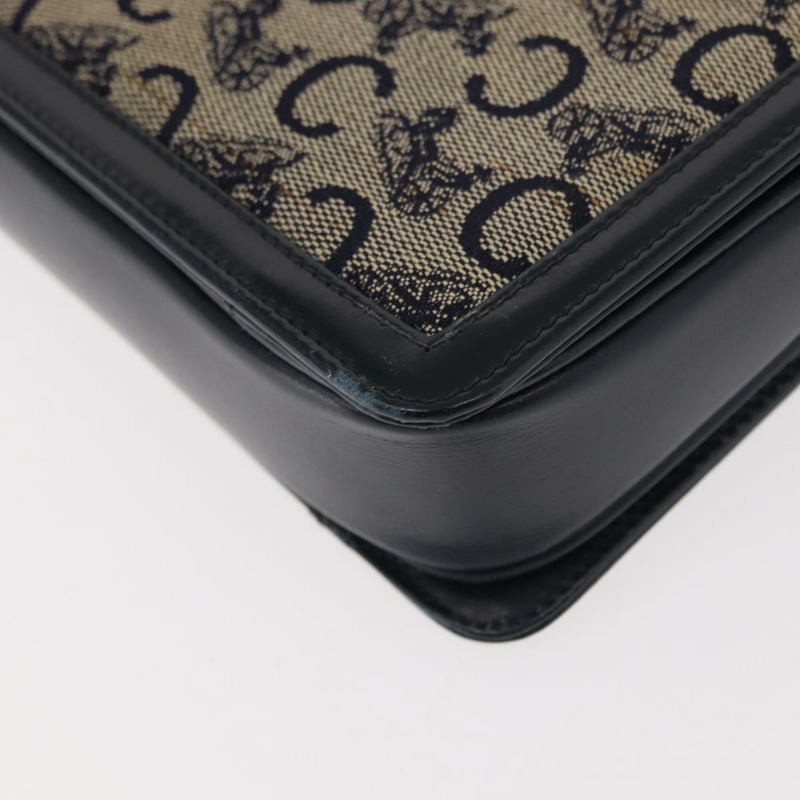 【日本直送】CELINE C Sulky 肩包 帆布 皮革 海軍藍 金色 正品 ep11628-13