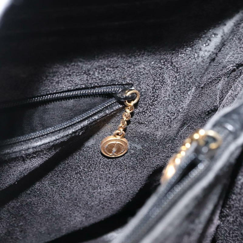 【日本直送】GUCCI 竹節手提包 皮革 黑色 金色 002 1186 0260 正品 ep11571-17