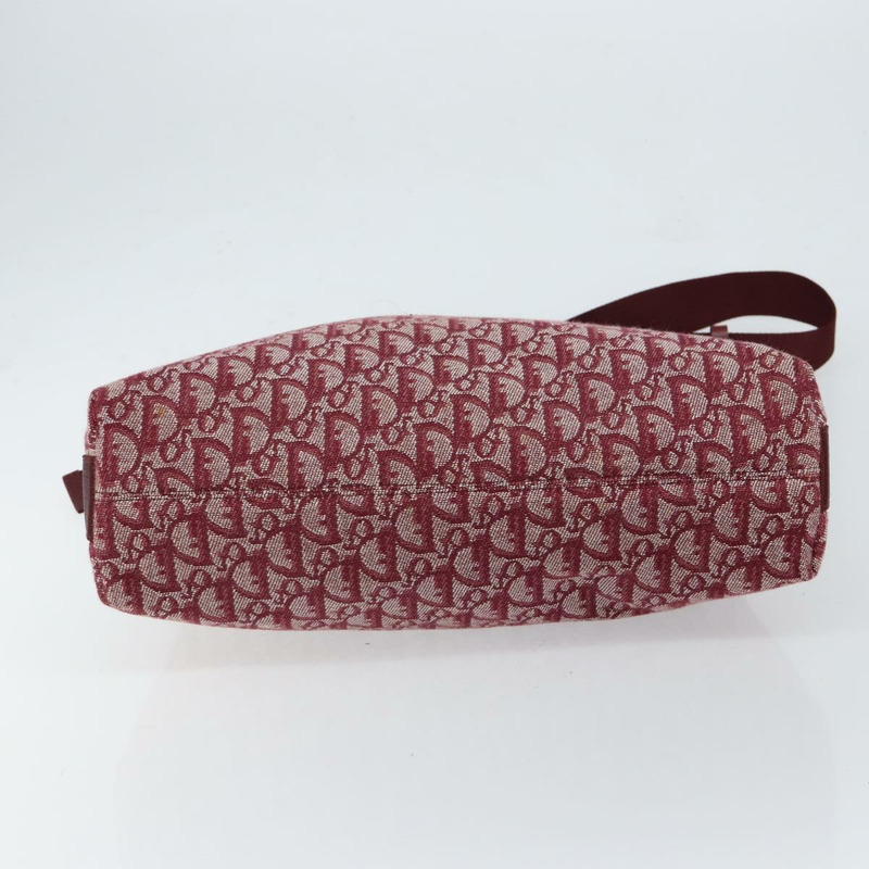 【日本直送】Christian Dior Trotter帆布肩背包 紅色銀色 正品 ep11517-8