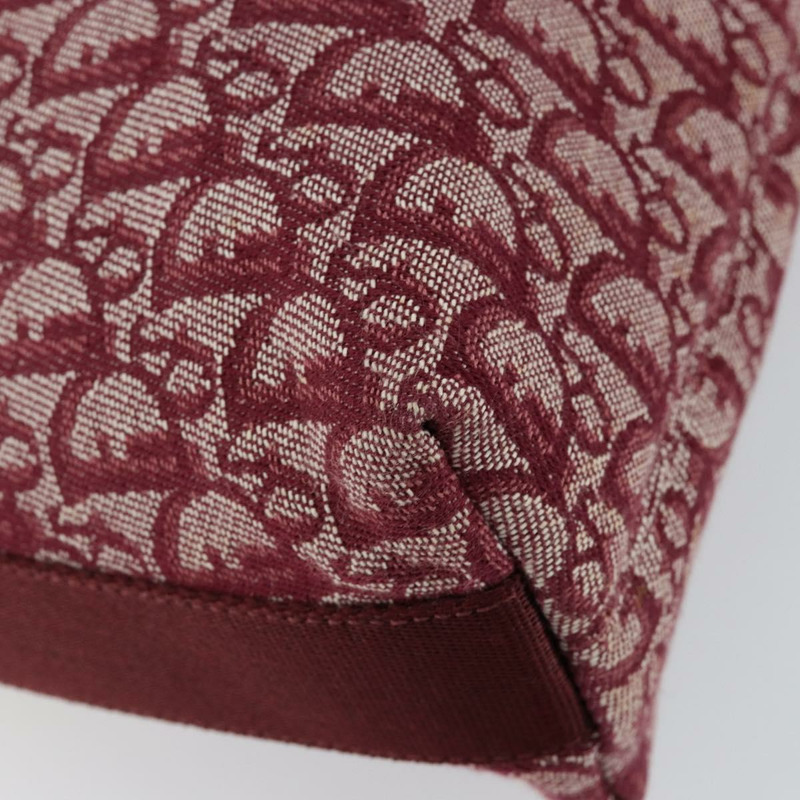 【日本直送】Christian Dior Trotter帆布肩背包 紅色銀色 正品 ep11517-12