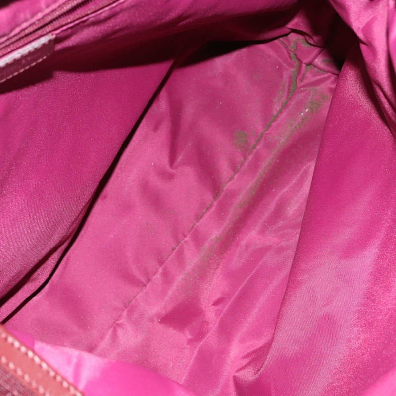 【日本直送】Christian Dior Trotter帆布肩背包 紅色銀色 正品 ep11517-15