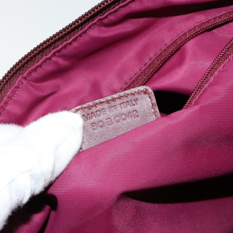 【日本直送】Christian Dior Trotter帆布肩背包 紅色銀色 正品 ep11517-20