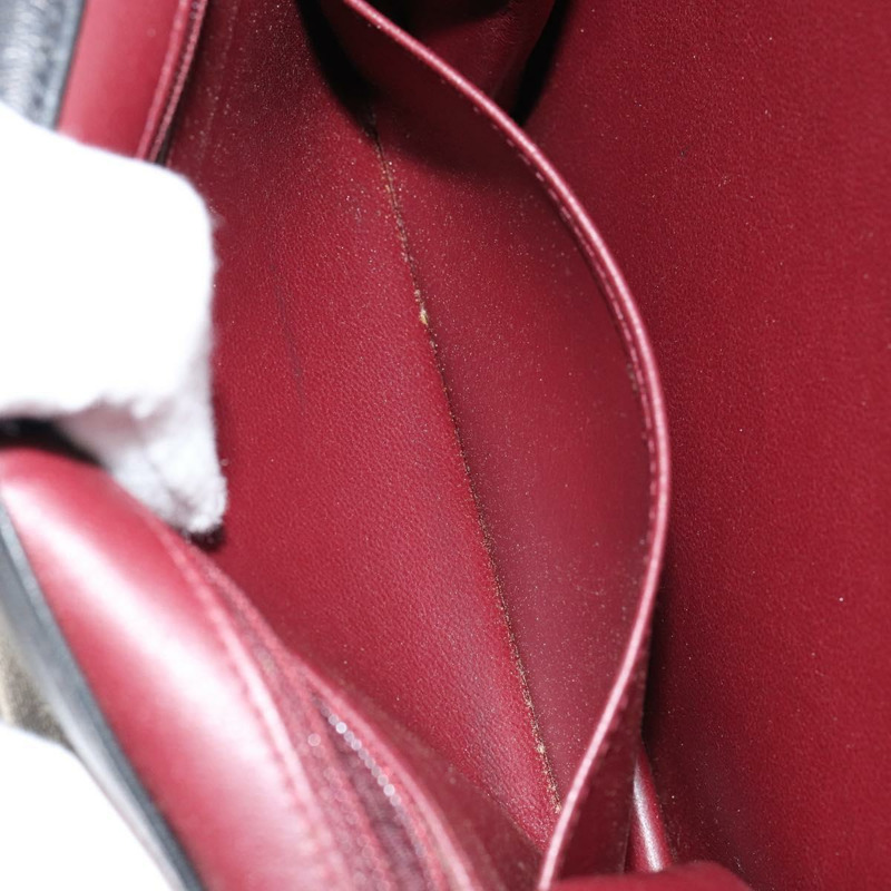 【日本直送】香奈兒 2.55 Matelasse 手提包,羊皮材質,黑色,金色雙C標誌,正品編號 148464-21