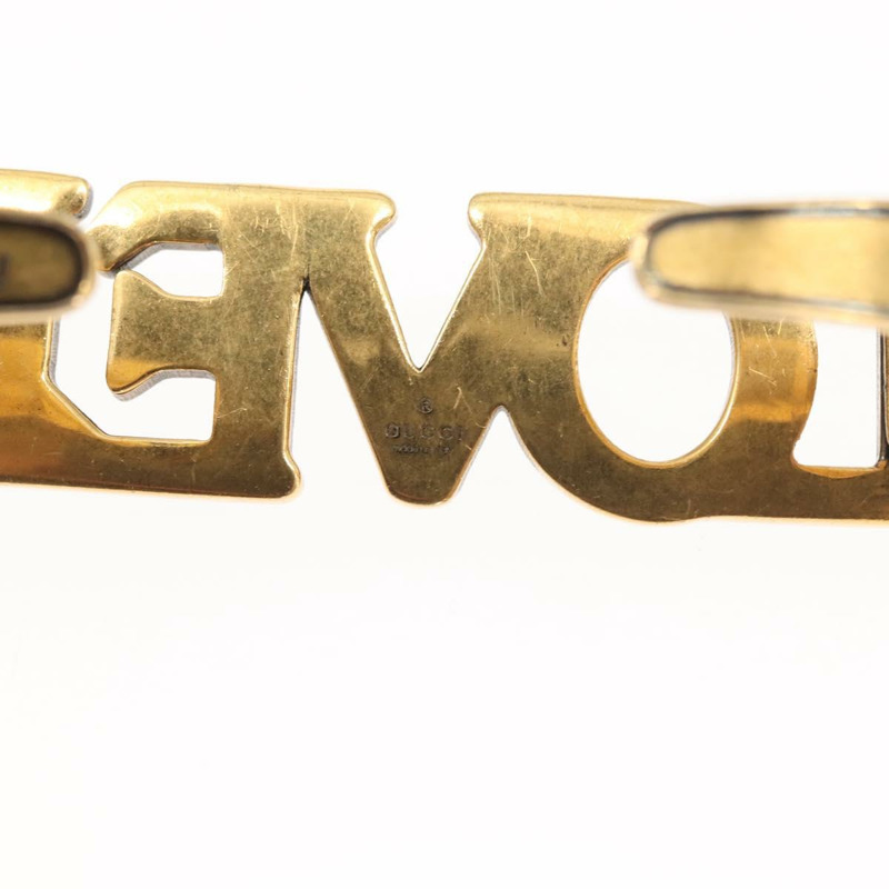 【日本直送】GUCCI 掌心金屬金色正品 148157-8