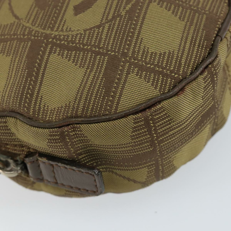 【日本直送】香奈兒新款旅遊系列尼龍米色CC標誌手拿包 Auth 148436-8