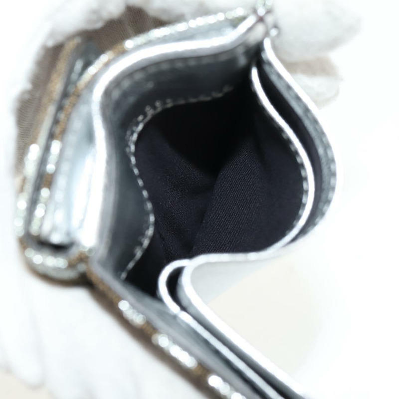 【日本直送】FENDI Zucca帆布法國皮夾 銀棕色 正品 148473M-21