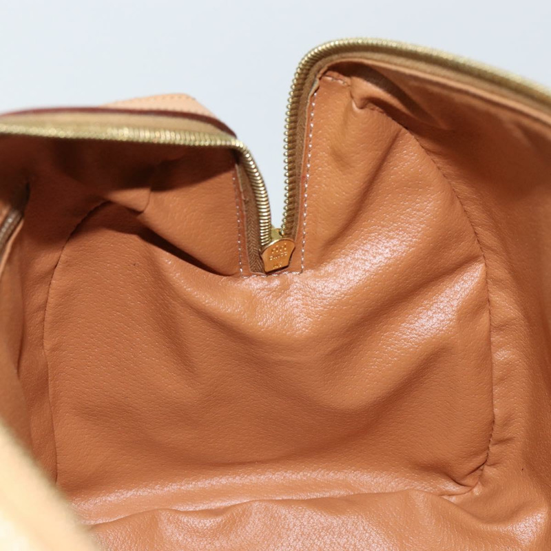 【日本直送】CELINE Macadam帆布波士頓包 PVC米色金色 正品 150281-17